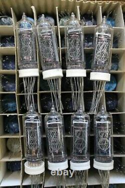 100pcs. IN-14 IN14 NIXIE TUBE for Clock TESTED NOS UPS DELIVERY FACTORY BOX USSR