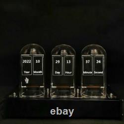 2022 DIY Upgraded Modern IPS Nixie Tube Clock Large Display Sound Level Meter