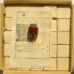25pcs. IN-1 / IN1 NIXIE TUBE for CLOCK TESTED NOS in FACTORY BOX SAME DATE USSR