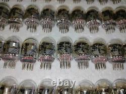 36x IN-2 Vintage Nixie Tubes for clock / New / Same Date
