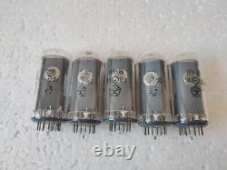5x IN-18 Vintage Nixie Tubes for clock / New / Same Date
