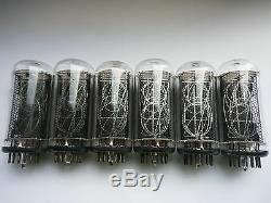 6 pcs IN-18 IN18 Big Nixie Tubes for clock NEW NOS 100% Tested SameDate from box