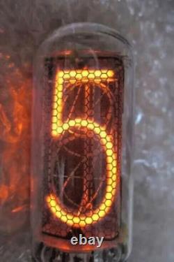 6pcs IN-18 (? -18) SOVIET INDICATOR NIXIE TUBE FOR CLOCK / NOS TESTED