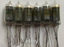 6pcs In-8-2 In8-2 Nixie Display Tubes For Nixie Clock! Melz! Small Grid! Tested