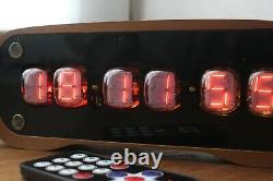 Assembled numitron clock IV-19 VFD Nixie era Steampunk Retro Cyberpunk