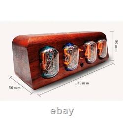 Bluetooth Clock IN12 Glow Tube Nixie 4-Digit Electronic Alarm with Touch Buttons