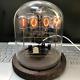 Classic Vintage In-12 Nixie Tube Clock Kit Diy / Unassembled With Round Glass Case