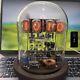 Classic Vintage In-12 Nixie Tube Clock Kit Diy Unassembled With Glass Case Remote
