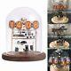 Diyclassic Vintage In-12 Nixie Glow Tube Clock Kit Round Glass Case Unassembled/