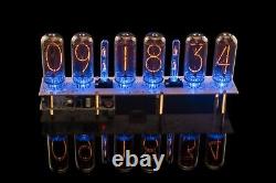 DIY KIT IN-18 Nixie Tubes Clock PCBs + Parts 12/24H Slot Machine WITH OPTIONS