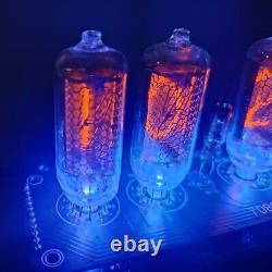 DIY KIT Nixie Clock IN-8-2 RGB Backlight Alarm All parts with New Tubes