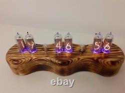 Dacian Nixie Clock Uhr IN14 tubes RGB LEDs by Monjibox