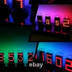 Electric Tube IPS 10 Bit RGB Nixie Tube DIY Electronic Digital LED Desk Clock