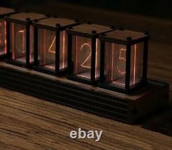 Electronic LED Luminous Retro Glows Analog Nixie Tube clock