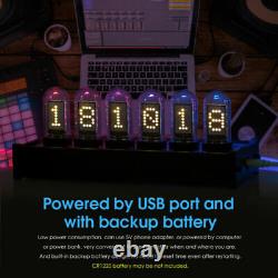 EleksTube IPS 10 Bit RGB Nixie Tube Glows DIY Electronic Digital LED Desk Clock