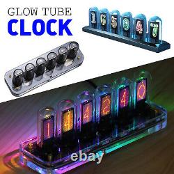 EleksTube IPS RGB Nixie Tube Clock Glow Customized Dial Styles Display Gifts Set