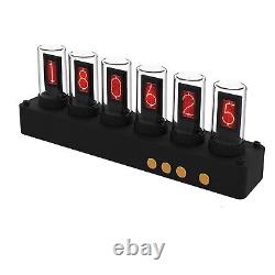 EleksTube N6 IPS RGB Nixie Tube Clock Glow Customized Dial Styles Display Gifts