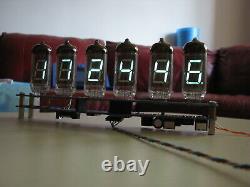 Full WiFi NTP Thermometer Hygrometer Alarm clock V11 VFD tubes (Nixie era)