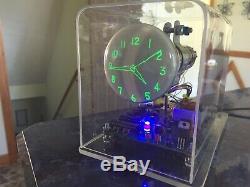 Homemade Mini Oscilloscope Clock DG7-32 3 CRT Cathode ray tube Scope Nixie