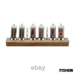 IN8-2 Glow Tube Clock Nixie Bluetooth Electronic Alarm Support BluetoothControl