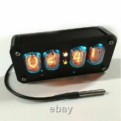 IN-12 Nixie Clock 4-Digit Nixie Tube Clock Time Date Temperature Auto Switching
