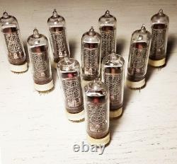 IN-14 6 pcs NIXIE TUBES for clock USSR Used IN14 Tested Working