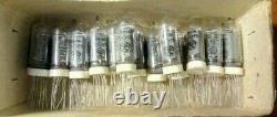 IN-14 NIXIE TUBES USSR unsoldered TESTED unused for NIXIE CLOCKS 10 PCS SET