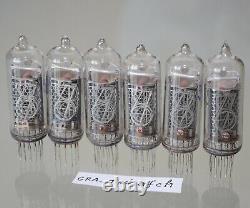 IN-14 Nixie Tubes UNUSED TESTED 6 pcs SET FAST DELIVERY UPS 3-5 Days