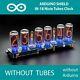 In-18 Arduino Shield Nixie Tubes Clock With Columns 12/24h Slotmachine No Tubes