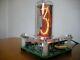 In-18 Exclusive Single Digit Nixie Clock+acrylic Enclosure Rgb With Tube