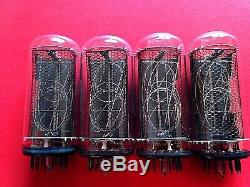 IN-18 IN18 -18 Nixie tube for clock vintage ussr NEW TESTED +WARRANTY 4 pcs