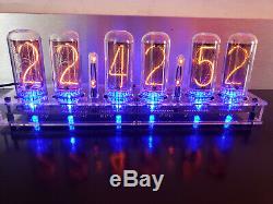 IN-18 Nixie Clock Assembled NOS Tubes Largest Nixie Tubes Available! Vintage