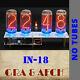 In-18 Nixie Tubes Clock Pcbs For 4 Tubes 12/24h Slot Machine Without Tubes