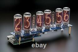 IN-18 SHIELD NCS318 RASPBERRY PI HAT or ARDUINO NIXIE CLOCK WITH OPTIONS