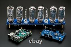 IN-18 SHIELD NCS318 RASPBERRY PI HAT or ARDUINO NIXIE CLOCK WITH OPTIONS