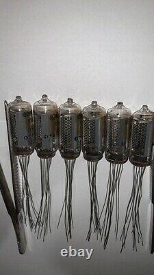 IN-8-2 6 Pcs. NOS. NEW NIXIE TUBE for clock USSR IN8-2 Tested Working PERFECT