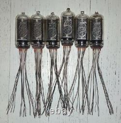 IN-8-2 6 pcs NEW NIXIE TUBE for clock USSR NOS Tested Working
