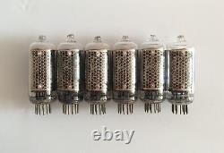 IN-8 IN8 Nixie tubes Lot of 6 pcs Clock NOS