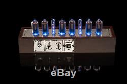 IN-8 NIXIE Tubes Clock, Musical, USB, RGB, Divergence Meter GRA&AFCH With Socket