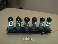 IV11 VFD tubes (Nixie era) alarm clock uhr assembled kit by Monjibox Nixie