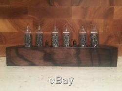 In14 nixie tube clock amber vintage cool gift very good Christmas gift clock