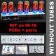 Kit For In-18 Nixie Tubes Clock Pcbs + All Parts 12/24h Slotmachine No Tubes