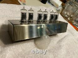 Karlsson Nixie Clock for parts or repair, used to work, all tubes light up