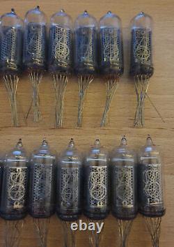 Lot of 20 In-14 Nixie tubes. NOS Tested. For Nixie clock