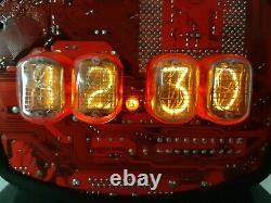 Monjibox Nixie Clock Uhr with IN12 tubes for IT man