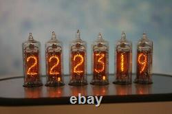 Monjibox Nixie clock uhr with IN16 tubes with Aluminium case