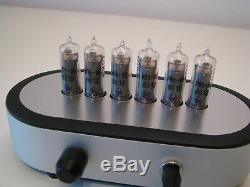 Monjibox PJ600 Series Nixie Clock IN16 tubes Aluminium case