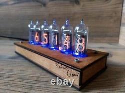 NIXIE CLOCK IN-14. Lamp Clock Retro Vintage. US units also available