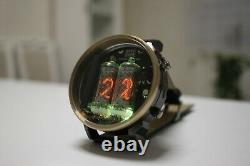 NIXIE TUBE WRIST WATCH CLOCK BASED ON Z5900M RFT battery month or 2K times