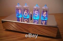 'Naboo' Contemporary Stainless Steel Nixie tube Clock from Bad Dog Designs 